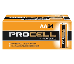 Duracell Procell AA Batteries - PC1500 - Sold in Boxes of 24